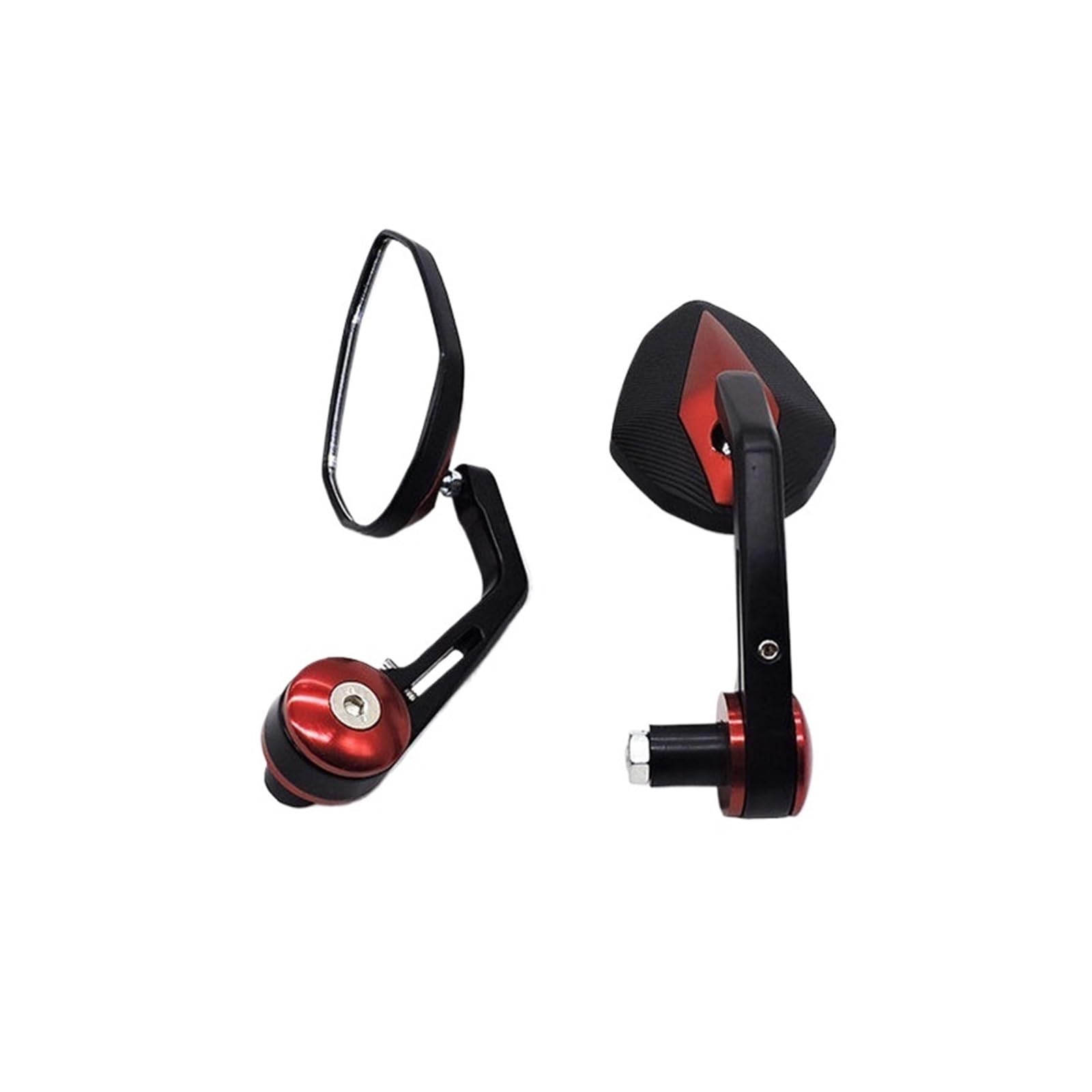 Specchietto Retrovisore Per Manubrio Da 22 Mm E 7/8'', In Lega Di Alluminio, Universale, Per April&ia RX 125, Per Pegaso 650 SR 50, Per VOGE 150GT. Specchietti