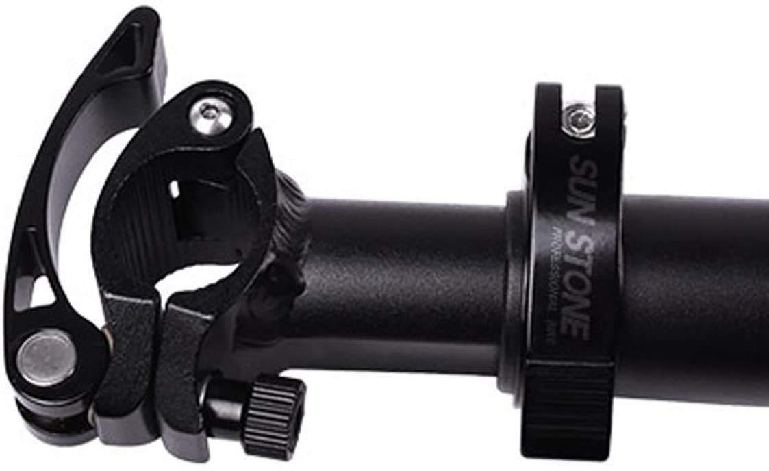 SENQI Lega di alluminio 25.4mm×25.4mm Stelo Pieghevole con Denti Regolabile Pieghevole Riser Stem Set Accessori Bicicletta BSZ003