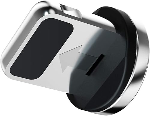 Miniatura 3 de Ankndo Cabezales de punta de conector magnético (paquete de 5) Adaptador magnético giratorio de 360  Adaptador de cable magnético fuerte para