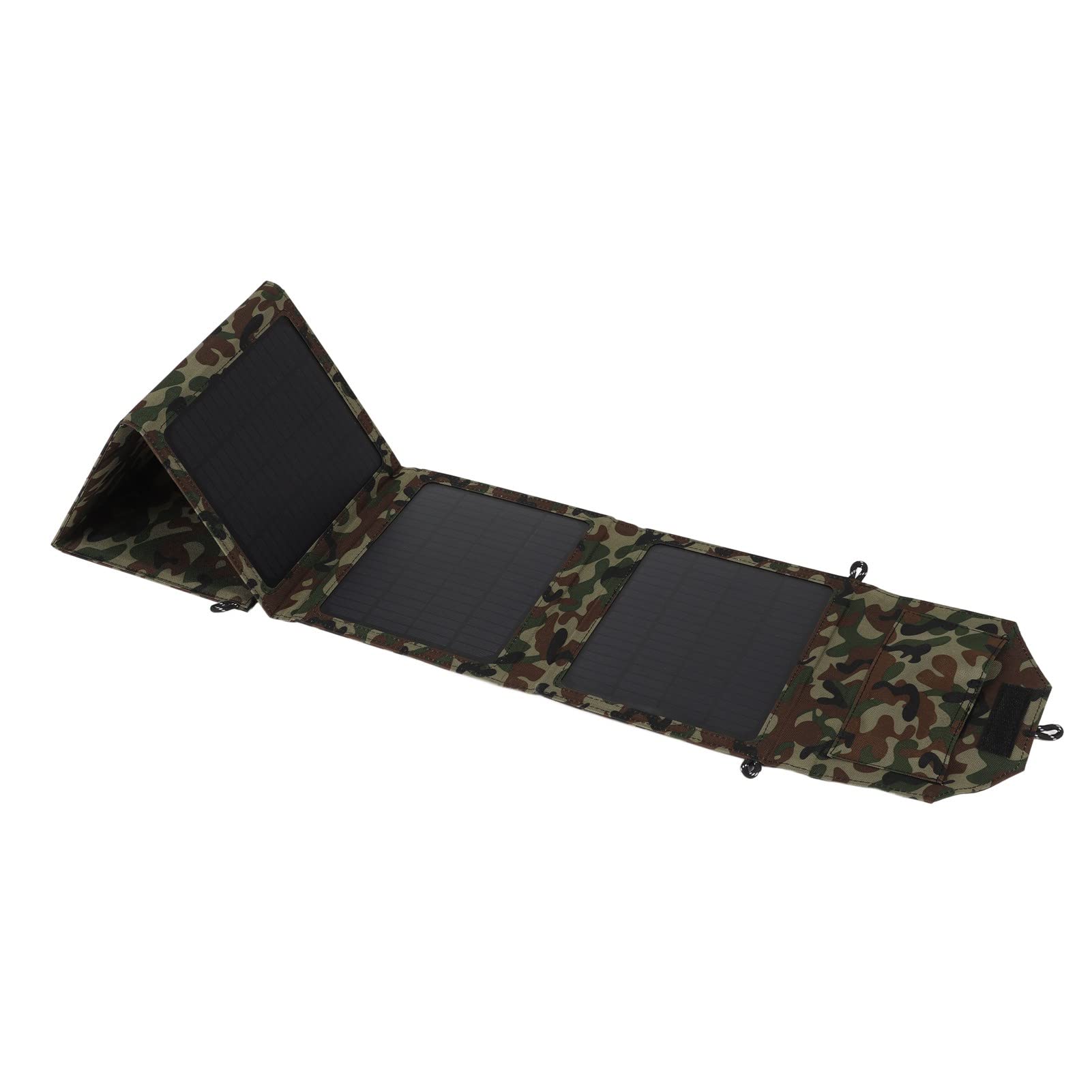 50W Portable Foldable Solar Panel Charger Kit Intelligent Charging Processes for Emergency Camping Hiking, Monocrystalline Silicon Outdoor Solar Panel