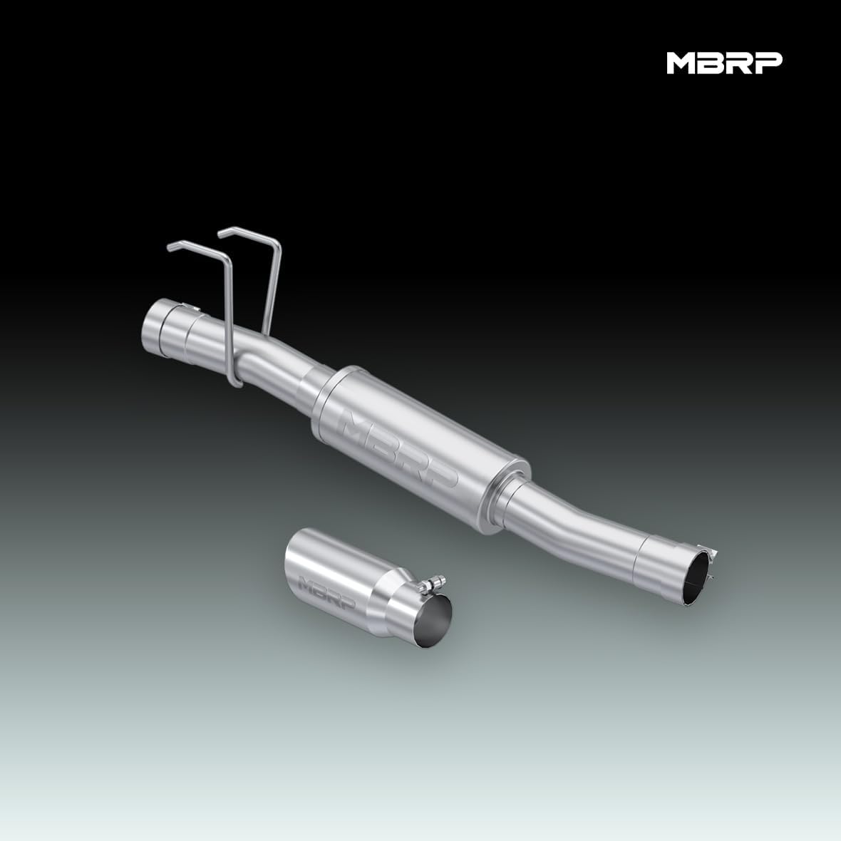 MBRP 2009+ Ram 1500 T409 Stainless Steel 3in Muffler Bypass