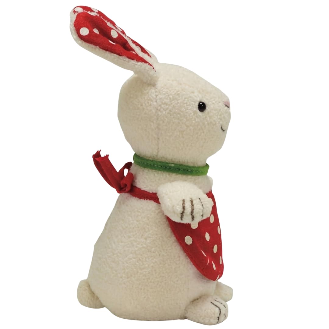 Amazon.co.jp: 童心 ぬいぐるみ ウサギのポルカ Sサイズ 16cm グッド