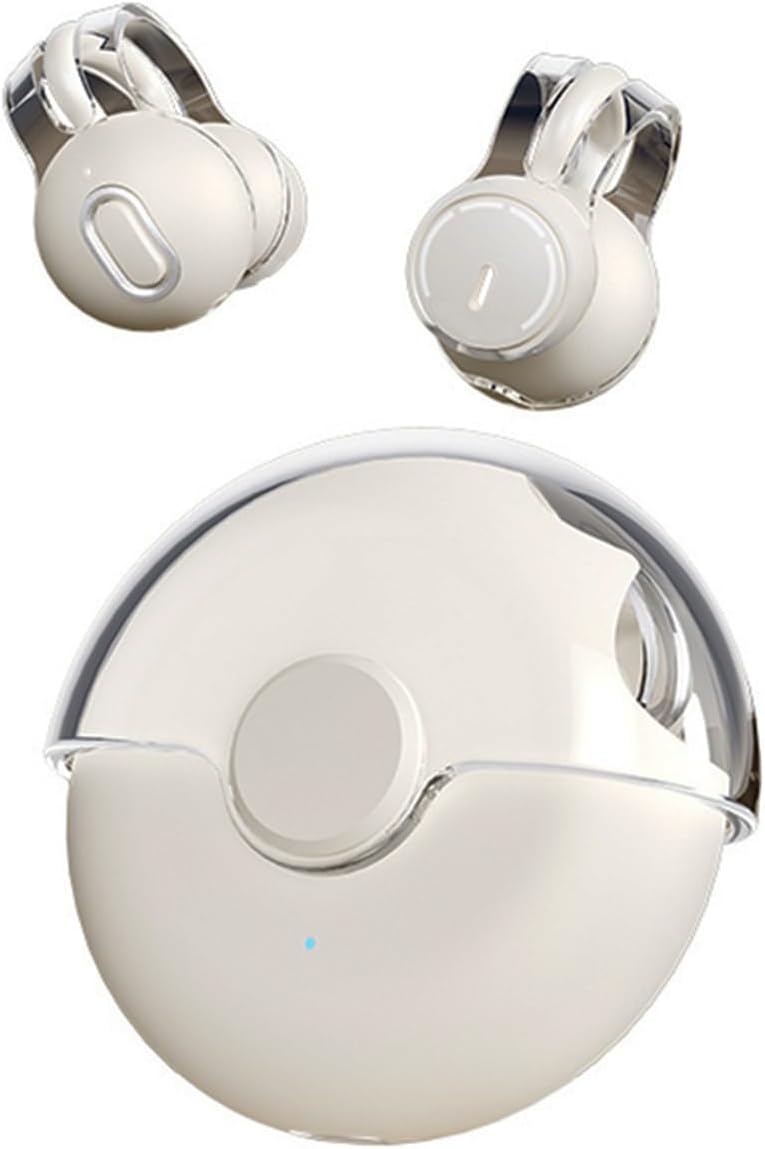 Xmenha Ear Clips Ear Buds Clip On Open Ear Headphones