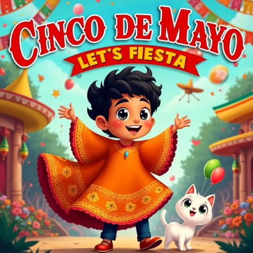 Let’s Fiesta! Cinco de Mayo book for kids: Rafael Exciting Dance Adventure, Celebration of Mexican Heritage