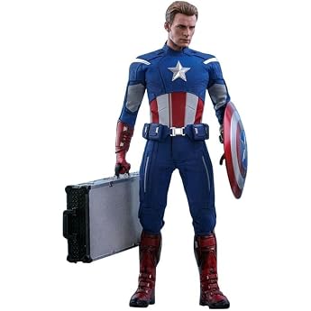 Movie Masterpiece Avengers End Game 1/6 Scale Figure Captain America (Avengers Version)