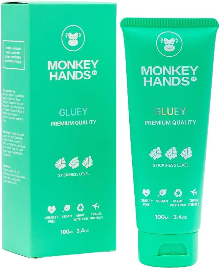 MONKEY HANDS MonkeyHands Gel Grip Pole Dance, Calisthenics, Rings, Parkour, Gymnastics, Padel, Tennis and More - High Performance - Skin Friendly, Vegan