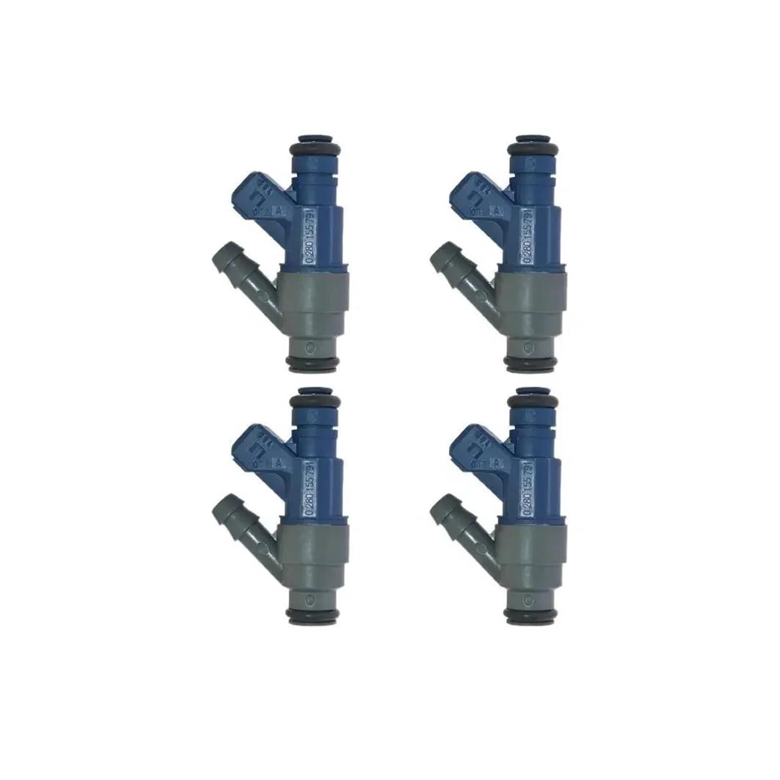 Gtdtkganak 4Pcs Petrol Injector Petrol Fuel Injector Compatible With Vw For Golf For Beetle For Bora 2.0L 1998-2005 0280155791 06A906031c 852-18104