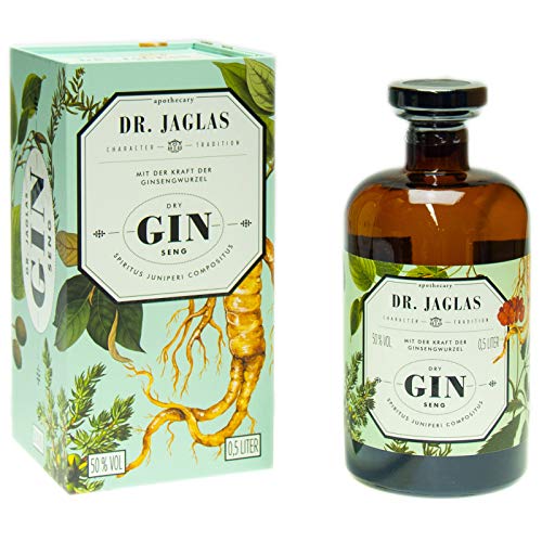 Dr. Jaglas Dry Gin Seng 50% Vol. (1 x 0,5l) Cover