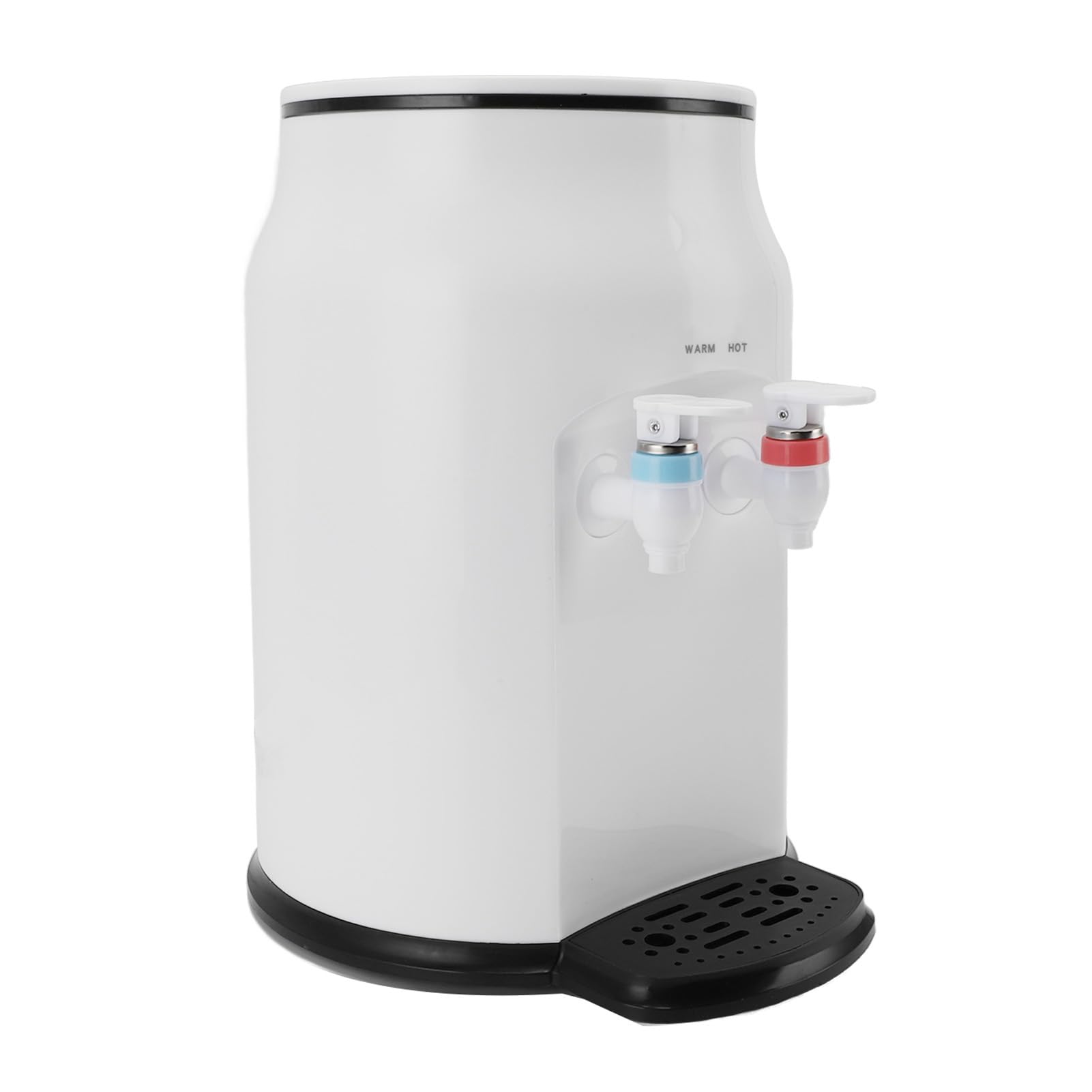 ZJchao Distributore D'acqua da Bancone, Refrigeratore D'acqua Calda a Caricamento Dall'alto per Bottiglie da 1,19 a 4,99 Galloni, Riscaldamento Rapido in 6-8 Minuti, Mantenimento (Spina europea 220 V)