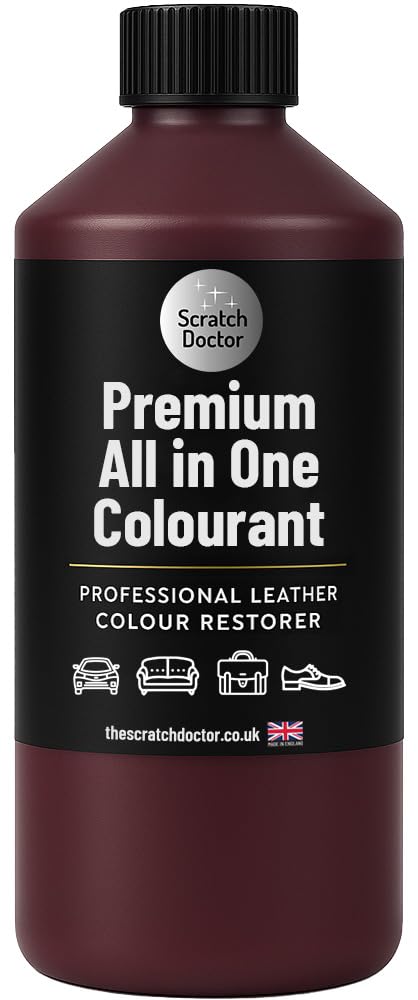 Scratch Doctor All in One Leather Colourant Self Seal Leather Dye Repair Paint for Furniture, Sofas, Car Seats (Cream, 250ml) — view 16