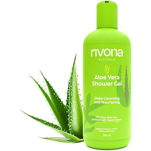Rivona Naturals Aloe Vera Hydrating Shower Gel 250ml