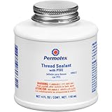 Permatex 80632 Thread Sealant with PTFE, 4 oz. by Permatex