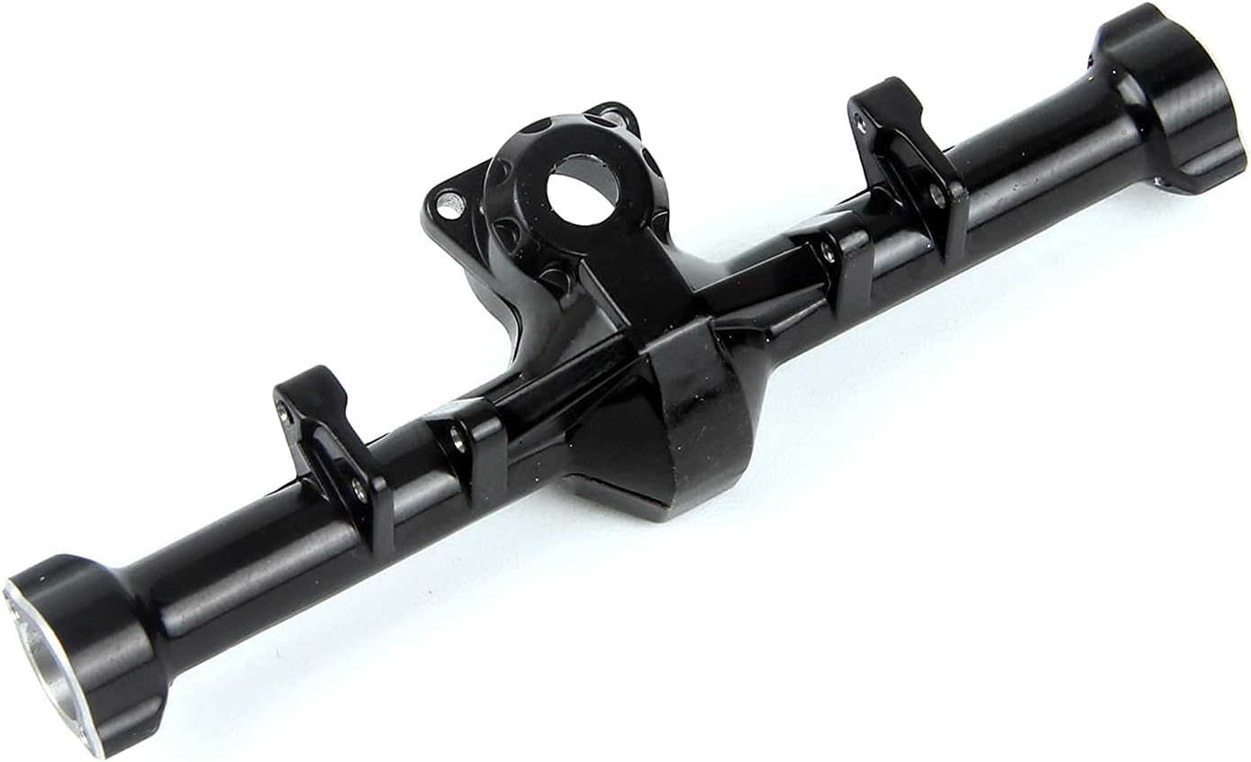 LCX Racing 1/24th RC Crawler Car Aluminum Rear Axle Housing Rear Axle Case for Axial SCX24, Upgrades Parts Accessories (Rear Axle)