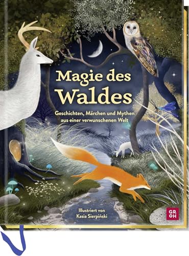 Magie des Waldes: Geschichten, Märchen und Mythen aus einer verwunschenen Welt | Zauberhaft illustriertes Märchenbuch und Schmuckausgabe