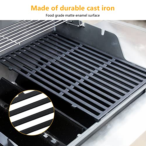 17.5 Inch Grill Grates Replacement For Weber 7638 Weber Spirit Grill Parts I & Ii 300 Series Spirit E/S 310 E/S 320 E/S 330 Sp-320, Spirit 700 Genesis 1000-3500 Genesis Gold Silver Platinum B/C #TOP3