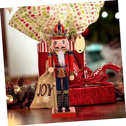 LABRIMP Bonecos Quebra-Nozes Decoração Amadeirada Decoração Interna Decoração De Biscoitos Rei De Ma