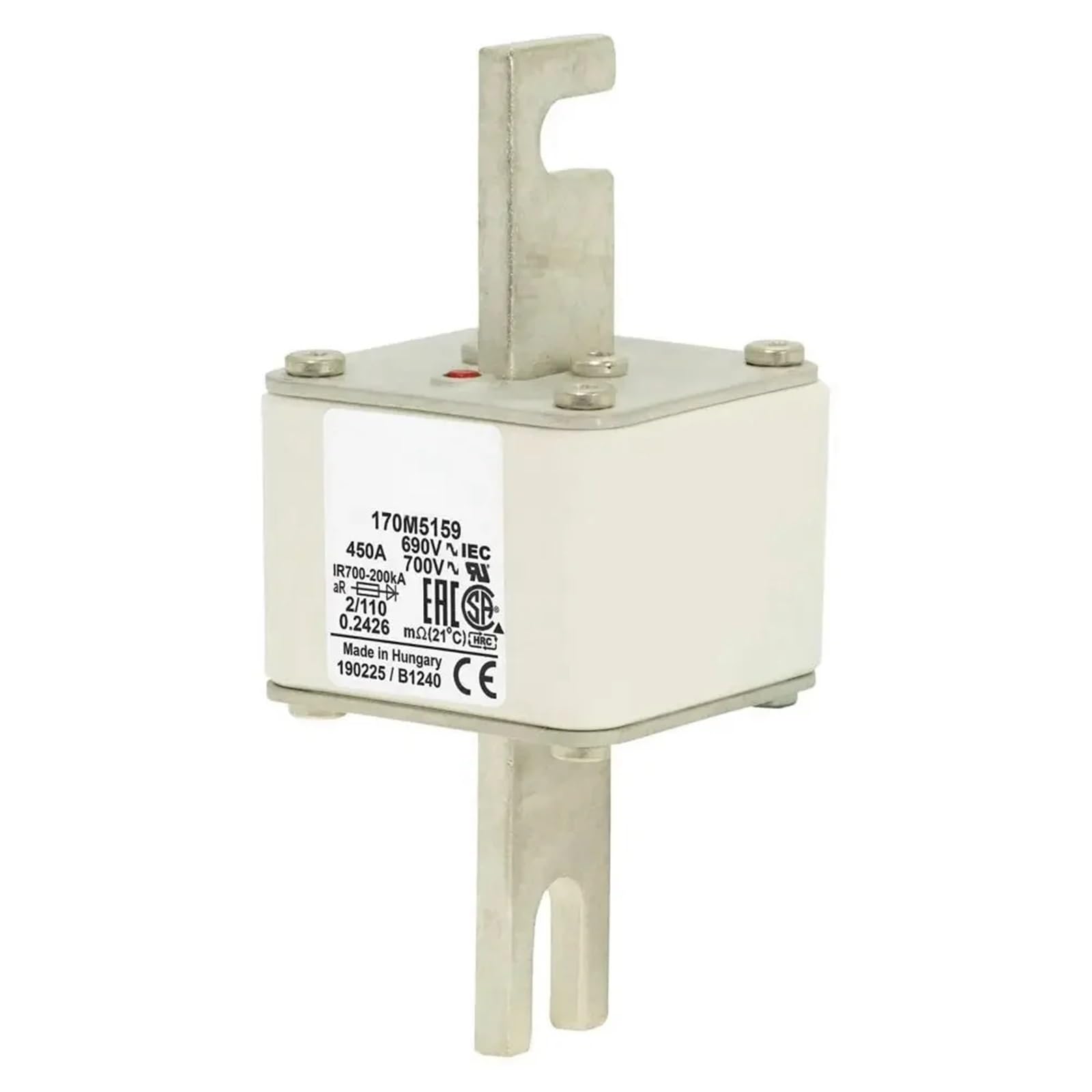 Fusible 170M5162 pour éviter les pannes de courant dues aux surintensités