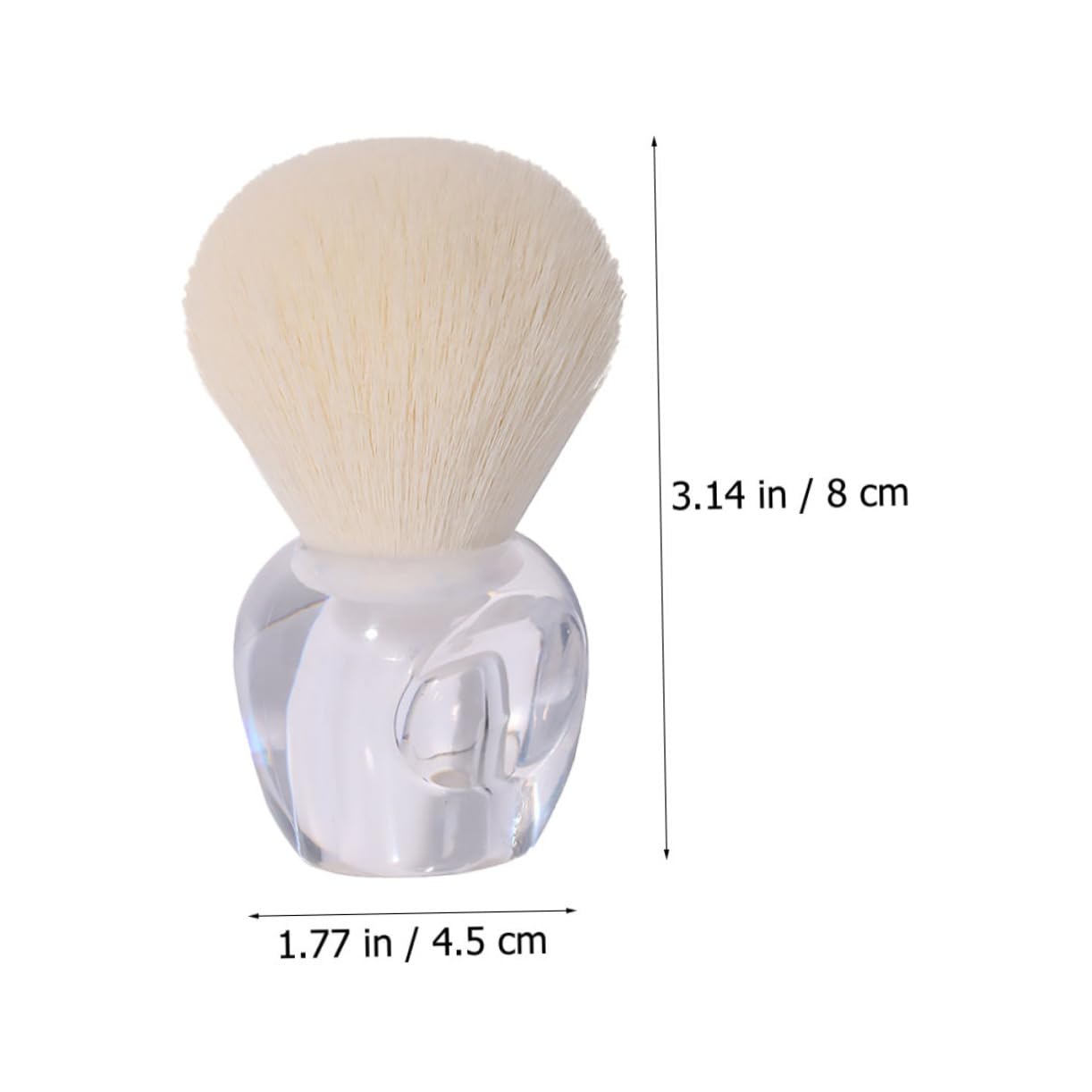 IWOWHERO Synthetic Hair Beauty Makeup Brushes Soft Dense Silkier No Shedding for Women Girls Ladies Ideal for Foundation Blush Powder