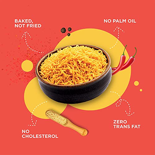 Image of Open Secret Unjunked Bhujia | Namkeen| Baked not Fried | No Palm Oil | Crunchy Tasty Snacks| Tea Coffee Time | Zero Trans Fat| No Cholesterol (Pack of 1)
