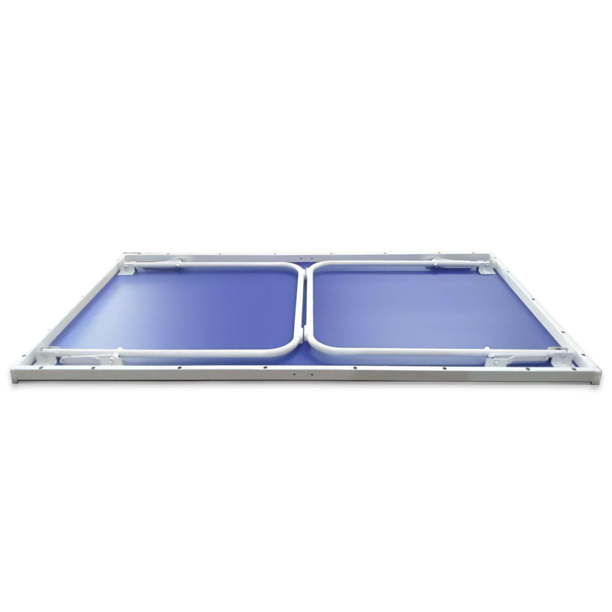 HyperMotion Mesa de Ping Pong Plegable para Casa, Mesa Compacta de Tenis de Mesa Indoor para Juego Recreativo, Diseño Ahorra Espacio con Red, 2 Palas y Pelotas, Mesa Familiar para Niños y Adultos