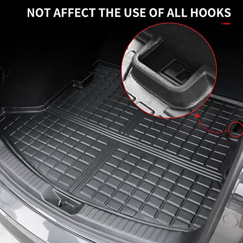 Powoq Fit 2017-2022 Mazda Cx-5 Cargo Liner Car Trunk Mat Tpe Trunk Liner For 2017 2018 2019 2020 2021 2022 Mazda Cx-5 Accessories (Rear Cargo Mat) #TOP1