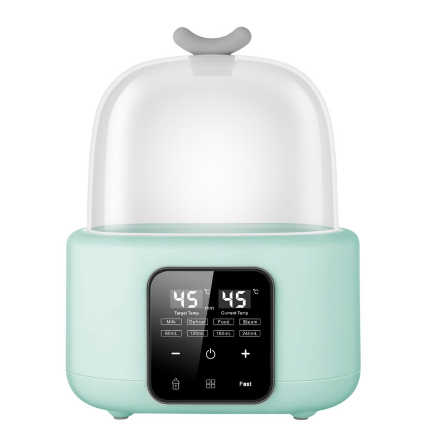 Ojiva® Multifunctional Bottle Warmer with Sterilizer Temperature Control Bottle Warmer and Sterilizer Digital Electric for Parents, Infants, Kitchen, Nursery, Green, UK 220V-image-5
