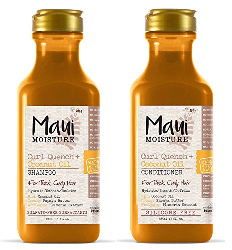 Maui Moisture Curl Quench + Coconut Oil (Shampoo & Conditioner)