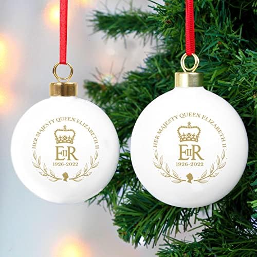 CalEli Gifts Queen Elizabeth II Commemorative Bauble