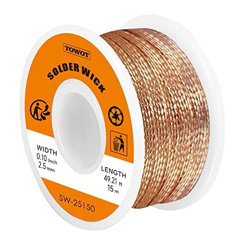 TOWOT Mèche à souder No-Clean Cover