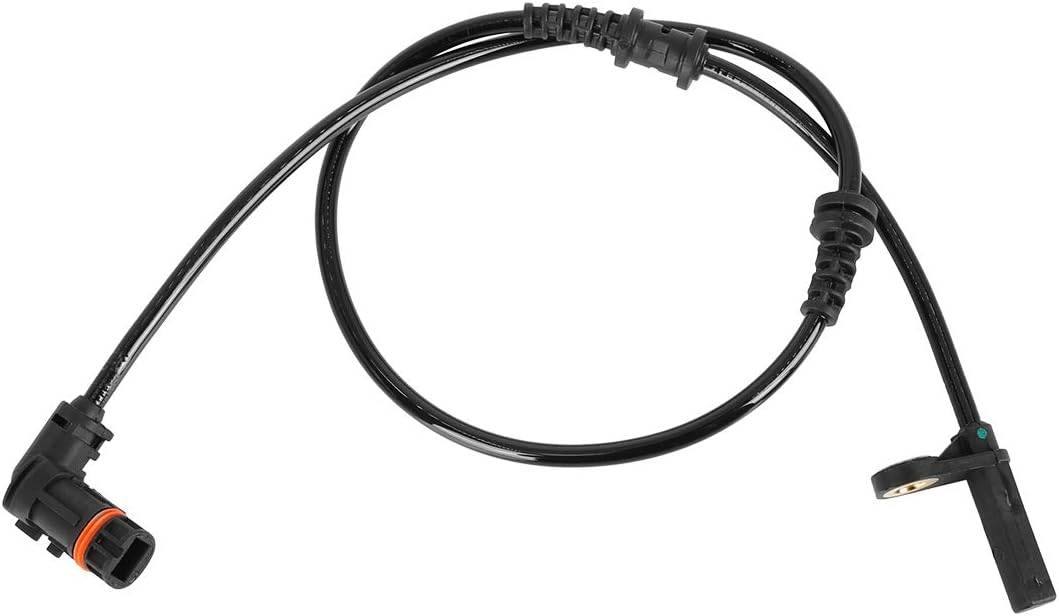 X AUTOHAUX Car Front ABS Wheel Speed Sensor 2049057702 for Mercedes-Benz C250 C300 C350