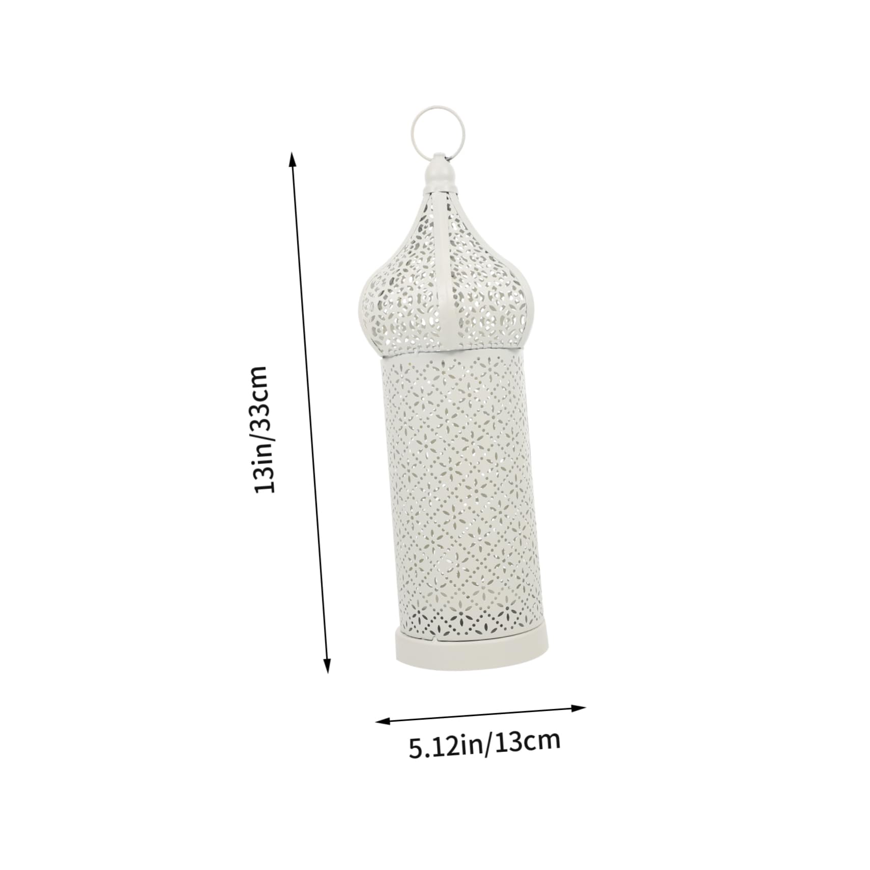 ABOOFAN Led Wind Lamp White Lantern Decor Led Lamp Battery Operation for Home Holiday Decor