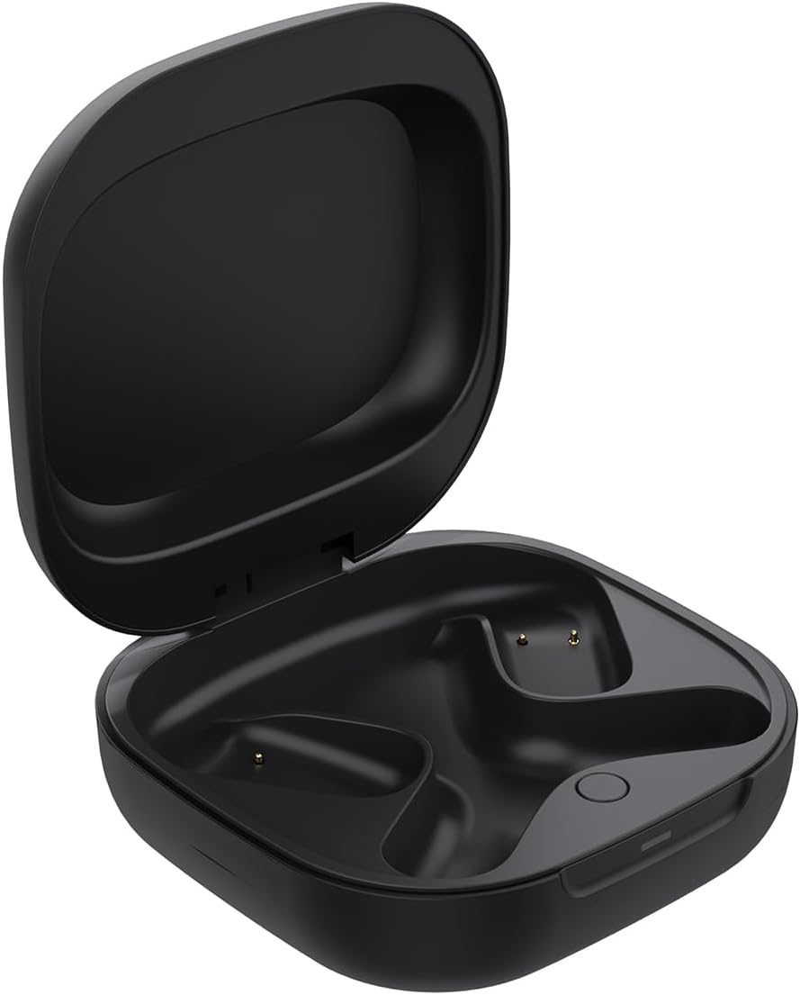 Charging Case Compatible with SHOKZ OpenFit 2/2+ (Not for OpenFit) - Portable Charger Case Cover for SHOKZ T920 T921 Open Ear Headphones