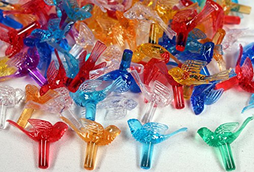 Creative Hobbies® Ceramic Tree Replacement Lights, Bird Dove Light Ornaments, Multi-Color | 100 Piece Pack by Creative Hobbies - Image 2