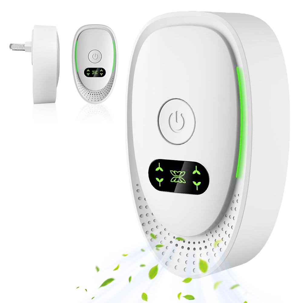 Air Purifier for Bedroom Smokers, Plug-In Negative Ion Air Purifier, Portable Mini Ioniser for Home, Odor Eliminator Hooded Cape