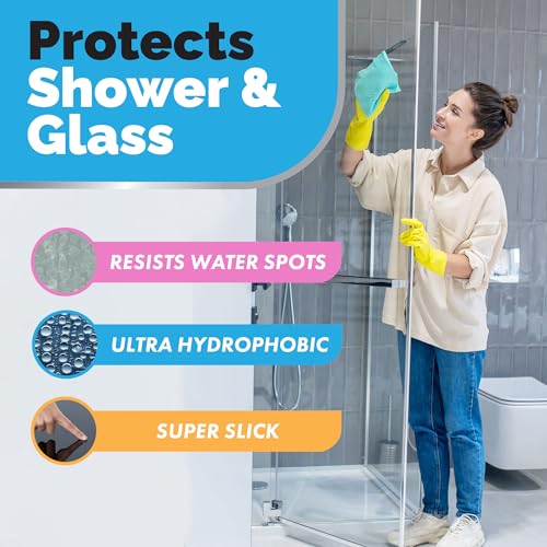 2 Pack [12 Oz] Home Ceramic Coating Spray Kit - Shine, Seal & Protect Kitchen & Bath Surfaces - High Shine - Repels Stains & Grime Effortlessly - Use on Stainless Steel, Sinks, Countertops, Glass - Thumbnail 5
