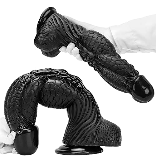 NAIXBTY 37cm üBergroße G-Punkt-Dildo für Frauen Realistische Dildos,klassische dildos,Monster Dildo mit starkem Saugnapf,Erwachsenenspielzeug für Frauen Vergnügen Dildo und Analspiel, Dildo für Männer