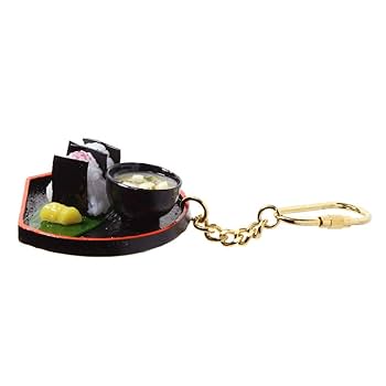 元祖食品サンプル屋　おにぎりキーリング　まとめ売り 元祖食品サンプル屋「おにぎりのキーリング 」