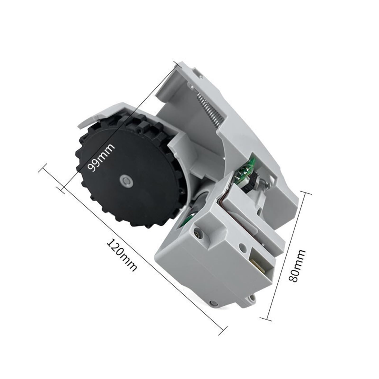 Accesorios For Robot Barredor, Rueda Universal con Tracción, Rueda De Marcha Eléctrica, Compatible con Xiaomi, Primera Generación 1C/1S, Accesorios For Barredoras.(1C Right Wheel)