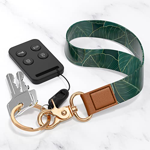 Image of Wrist Lanyard Key Chain, Wristlet Strap Keychain Holder for Women Men Car Keys Wallet Card Phone