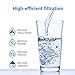 AQUA CREST RV Water Filter, RV Inline Water Filter with NSF Certified, Reduces Chlorine, Bad Taste and Odor, Ideal for Garden and Camper (Filter 4 Pack)