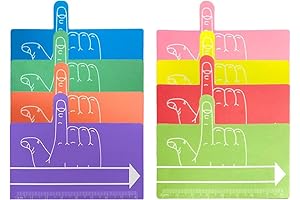 24-Pack Finger Spacers for Enhanced Writing and Reading
