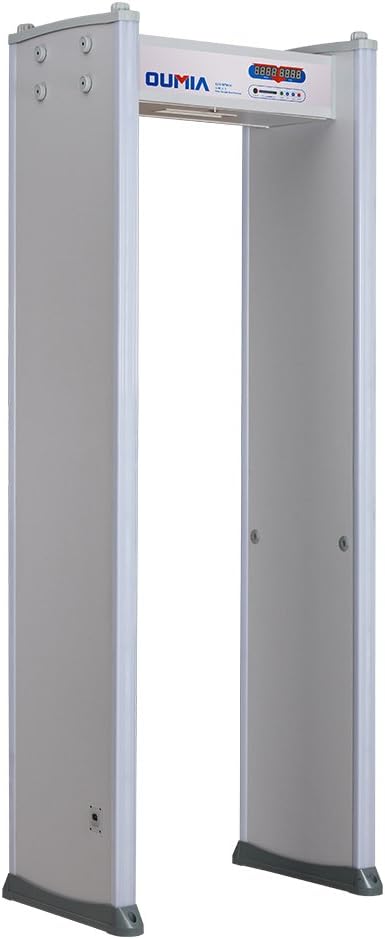 Oumia Muti-Zones Factories Body Scanner Walk Through Metal Detector With Password Management