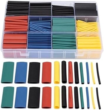UNICHROME Heat Shrink Tubing Cable Set 580 Pieces Cable Repair Kit