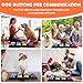 DCIAER Dog Buttons for Communication,Talking Buttons for Dogs,8 Recordable Sound Buttons + 24 Scene Patterns + 1 Dog Button Mat+ 16 AAA Batteries，30 Seconds Dog Buttons for Pet Sound Training Toy