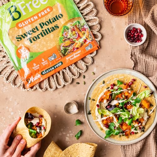BFree Gluten Free Sweet Potato Tortilla Wraps, 8.89 OZ - 6 Tortillas (Pack of 3) - Thumbnail 5