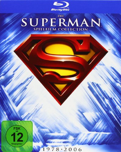 Bild: Superman - Die Spielfilm Collection 1978-2006 [Blu-ray] f�r 29,17 EUR bei amazon.de