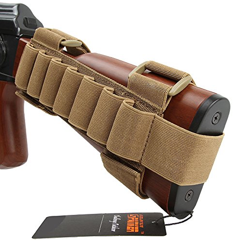 Excellent Elite Spanker Tactical Nylon 12 Gauge Shotgun Bullet Shell Holder For Rifles (Cob) #TOP2