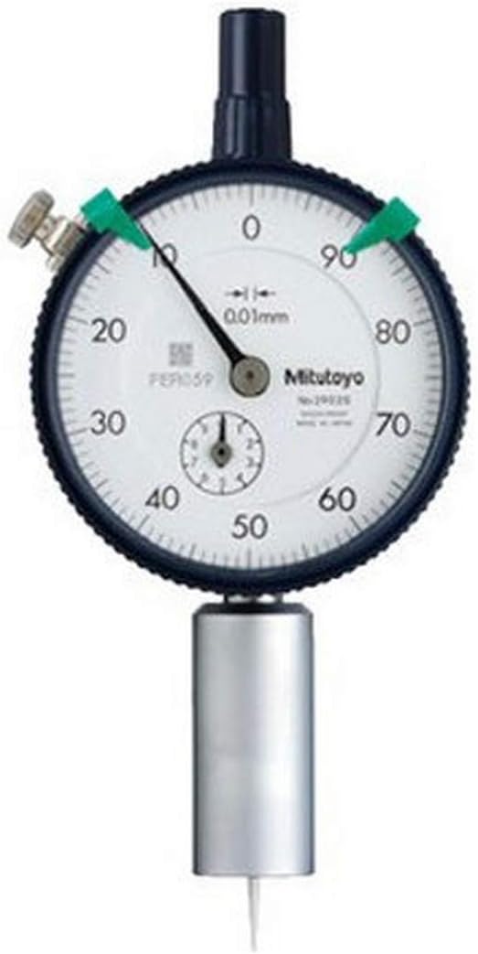 Mitutoyo 7222 Dial Depth Gauge, 0 mm-10 mm Range, ø16 mm Base