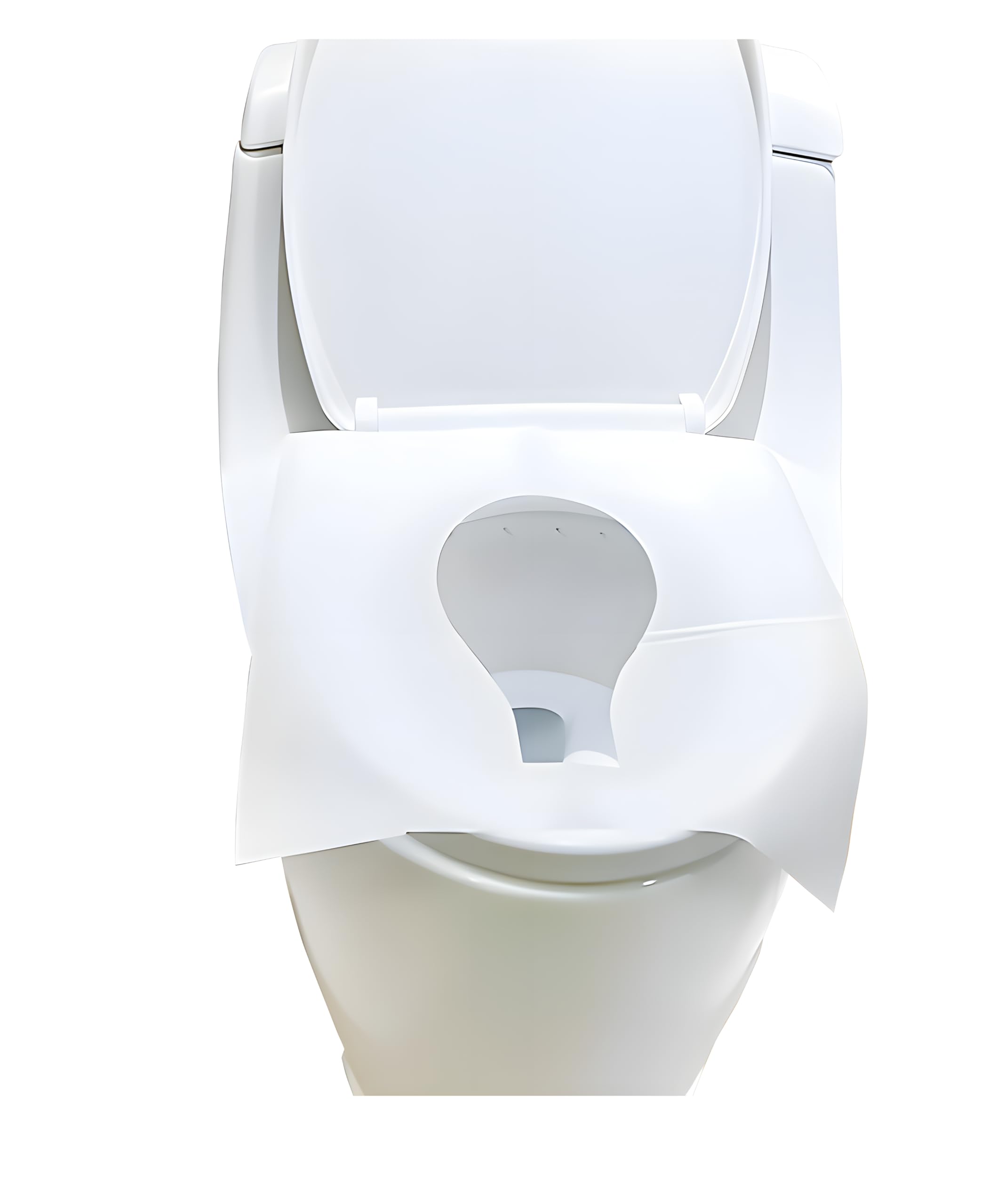 YOFAN Disposable Toilet Seat Covers, 10pcs Flushable Travel Disposable Toilet Seat Covers for Adults Kids Potty Training, Travel Essential Accessories for Airplane, Road Trips, Camping (10)