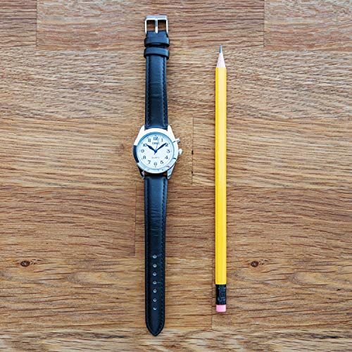 Cirbic Large Talking Watch For Visually Impaired, Blind (Black) #TOP2